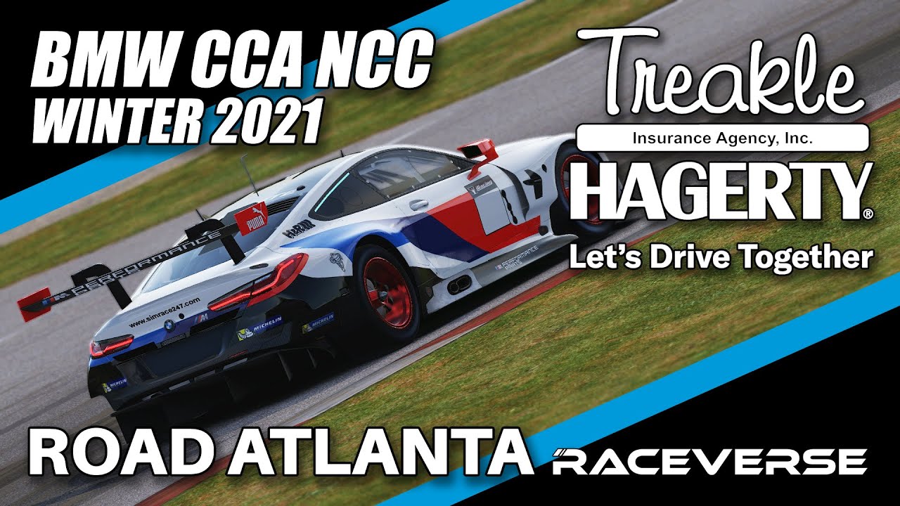 BMW CCA NCC | Road Atlanta | Winter 2021 Round #10 | iRacing eSports ...