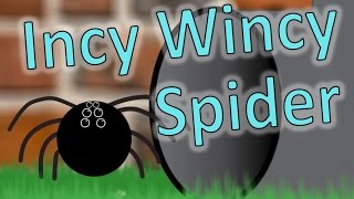 spider wincy incy itsy nursery bitsy songs rhyme