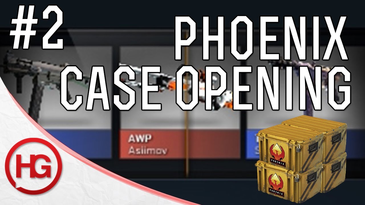 Andra Opens CS:GO Phoenix Cases w/ Hatton - YouTube