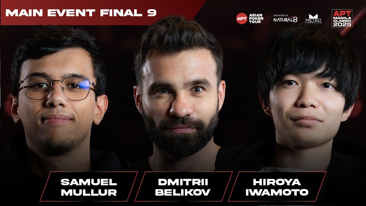 US$ 190,000 For First | APT Manila Classic 2025 Main Event FINAL TABLE