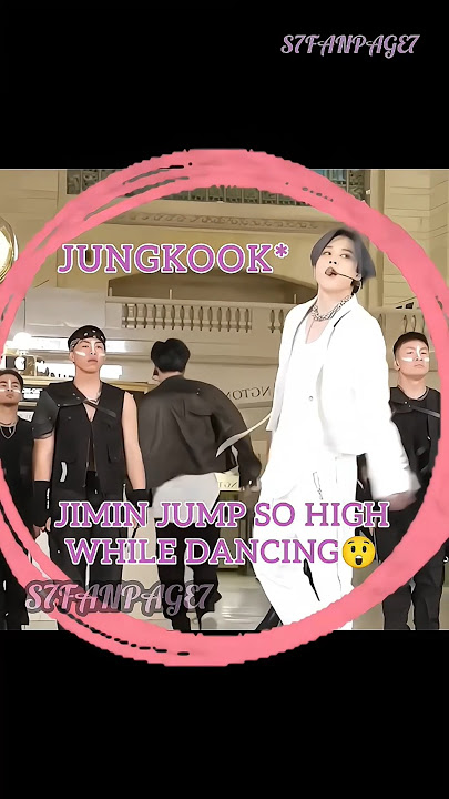 JIMIN jump so high while dancingπ²π #bts #jimin #taehyung #jin #shorts #shortsfeed