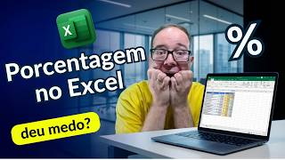 5 CÁLCULOS DE PORCENTAGEM no Excel que Todo Iniciante Deve Saber Rápido!