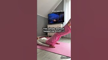 Easy HOURGLASS Workout You Can Do at Home 🩷 #glowup #workout #glowuptips #fypシ゚viral