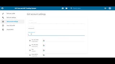 12. Password - How to Change Password in DHIS2 Tracker