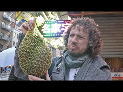 Probando la fruta MÁS APESTOSA del mundo | Durian