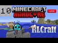 RLCraft hardcore cazando dragones (si muero apago directio)