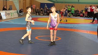 Wrestling / Ringen LM Sachsen 2024, Gelenau, Jugend B, 38 kg, GR, Mehlhorn - Avkhadov