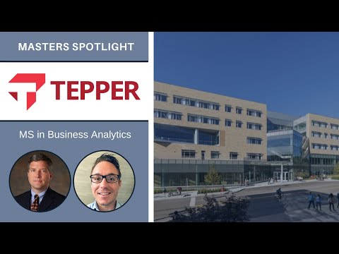 CMU Tepper Masters | Masters Spotlight Fair 2021 | Q&A with Tepper Masters Admissions