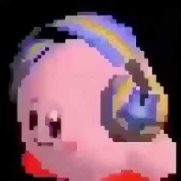 Kirby dances to electric zoo (earrape)