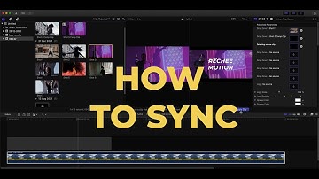 How to sync videos and drop zones in generators Final Cut Pro X