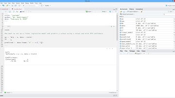 How to Find the Confidence and Prediction Intervals for a Model in R. [HD]