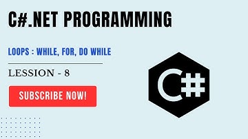 C# Tutorial-[#8] | C# Loops: While, For, Do While with Practice Exercises | #ITHW