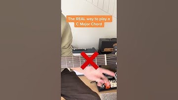 REAL Guitarists Know this Secret C Chord Shape #guitar