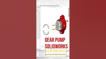 Gear Pump in SolidWorks