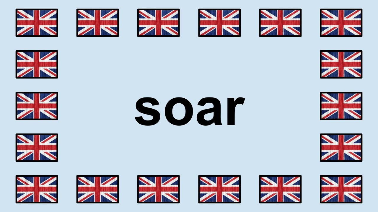 Pronounce SOAR vs SORE in English 🇬🇧
