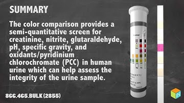 The One Step Specimen Validity Test [SVT] Strip Instructional Video