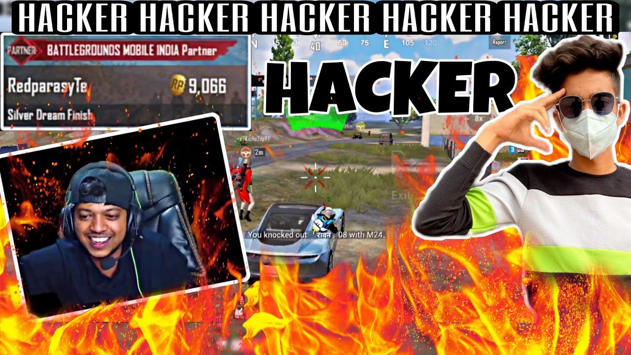 @Redparasite REACTS TO MY GAMEPLAY 😱 | BEST BGMI SNIPER 💥 | HACKER SNIPER | BGMI KANNADA