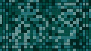 Dark Teal Green Mosaic Tiles Animated Background | Motion Background | 4K | Free Download