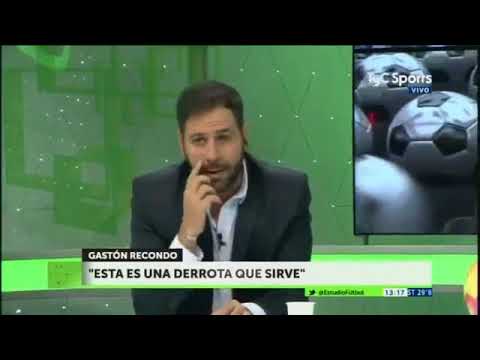 Estudio Futbol 15 Nov 2017 Pagani re caliente por derrota con Nigeria se la agarra con Rec
