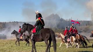 Reconstruction de la bataille de Maloyaroslavets en 1812./ Реконструкция Малоярославецского сражения