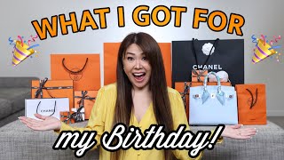 WHAT I GOT FOR MY BIRTHDAY 2022 - over 15 items from HERMES, CHANEL & more!