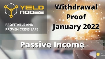 Yield Nodes Withdrawal Proof - Masternoding Passive Income
