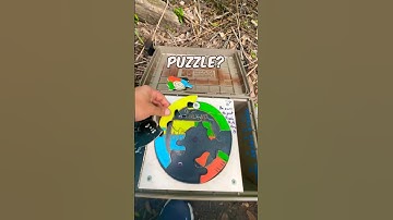 How quickly could you solve this puzzle to unlock the cache? 🧩