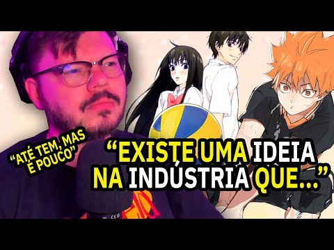 FALTAM animes de ESPORTE e SHOUJOS? - Indústria, mercado e as light novels | Cortes do Kitsune