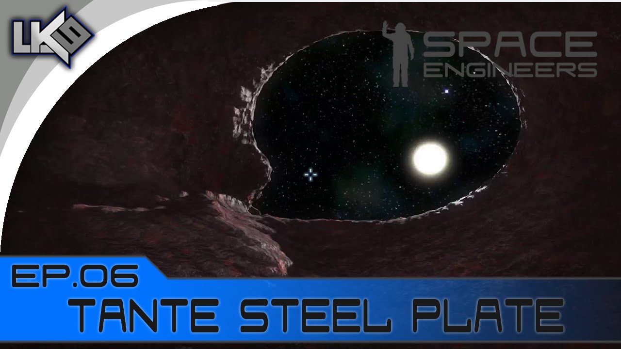 Space Engineers ep.06 Tante steel plate YouTube