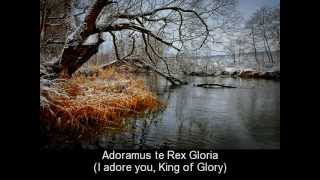 Adoramus (Latin lyrics with English translation) chords