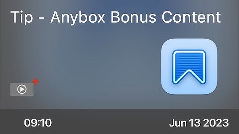 Tip - Anybox Bonus Content - Preview