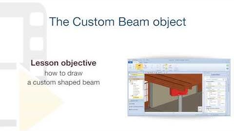 Edificius Tutorial - Customizing beams - ACCA software