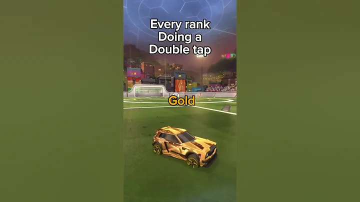 eVerY raNk dOinG a dOubLe tAp!!! #rocketleague #shorts