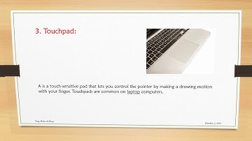 BAU-FCS Course- Video 2: Input and Output Devices-Eng. Heba Al-Hiary