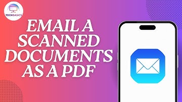 How to Email a Scanned Documents as a PDF