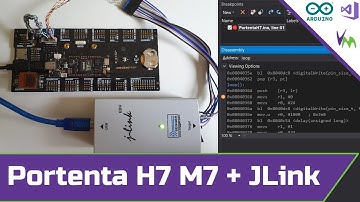 Debug Portenta H7 M7 With Segger JLink