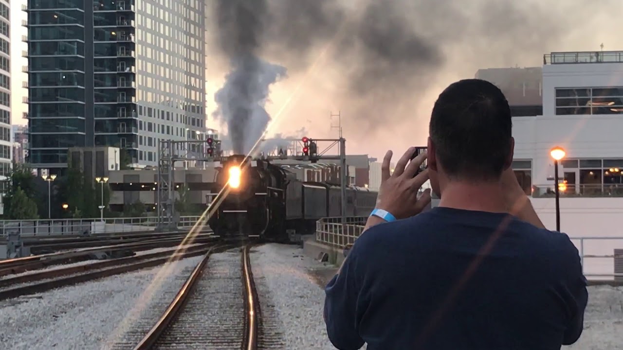 The NKP #765 steam locomotive - YouTube