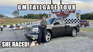 DRAG RACING AT THE GM TAILGATE TOUR!!!