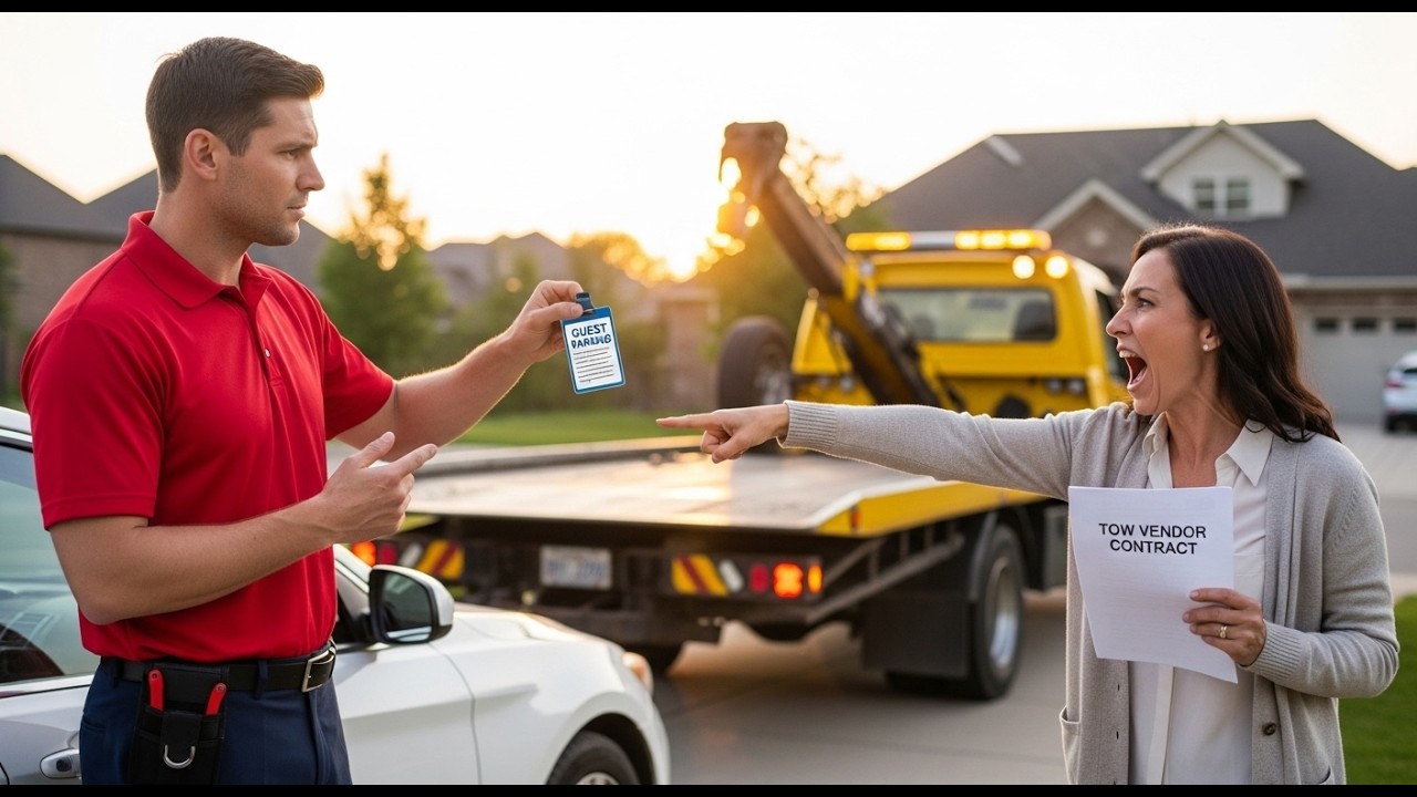 The Tow Truck Backed Into My Driveway And The HOA Screamed It Was Too Late To Stop It