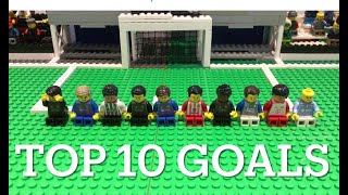 Top 10 goals so far: Soccer movie Lego Stop Motion