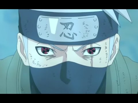 Kakashi Gets The Mangekyou Sharingan Both Of Obito New