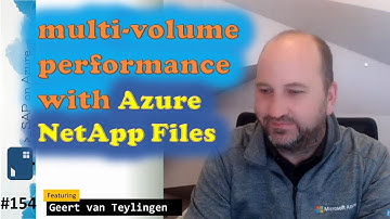 #154 - The one with Oracle multi-volume performance with Azure NetApp Files (Geert van Teylingen)
