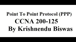 Wan Protocols PPP and HDLC