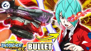 DEATH DIABOLOS + BULLET! BULLET CANNON BEYBLADE BURST SPARKING DEATH DIABOLOS VANGUARD BULLET 1D