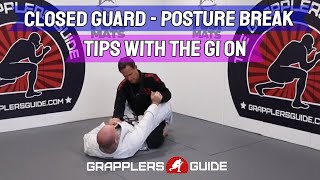 Closed Guard Posture Break - Tips For Breaking Posture With The Gi by Jason Scully