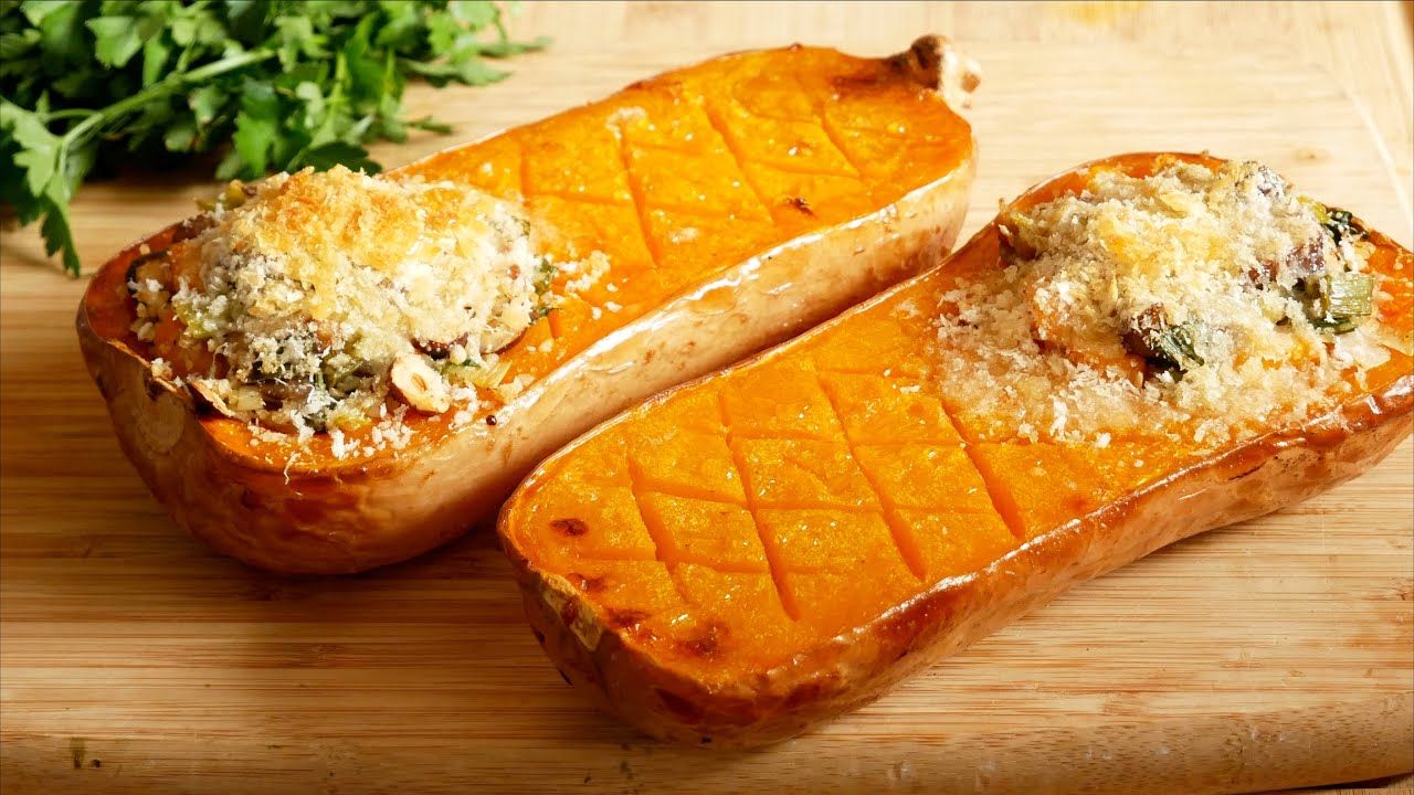 Butternut farci au four - la Recette de Potimarron