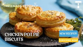 Chicken Pot Pie Biscuits: A Handheld Twist on a Beloved Classic!