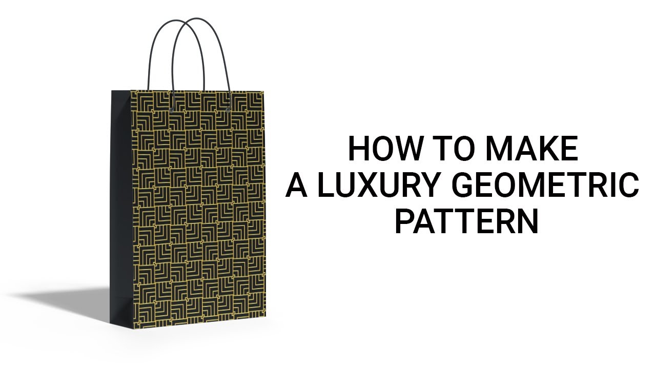 How To Make A Luxury Geometric Pattern Using Illustrator | Adobe ...