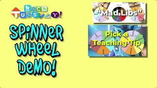 Tech Tuesday Demo: Spinner Wheel