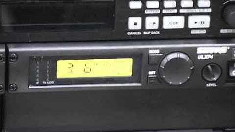 Tutorial: Standard Rack Control System - ULX-P Wireless System